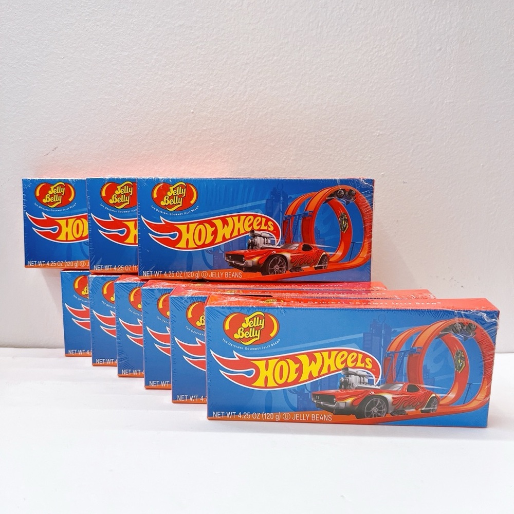 NEW! Exclusive‎ HOT WHEEL Jelly Bean 5 Flavors Mix Jelly Belly Gift Box 4.25oz.
